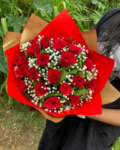 24 Red Roses - The Ultimate Romance Bouquet