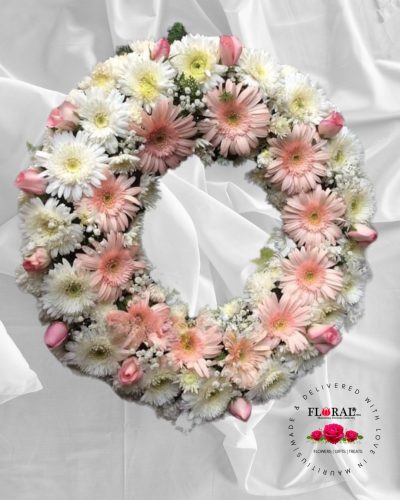 Grand Circle of Grace (80cm Diameter) - Funeral & Sympathy Bouquet