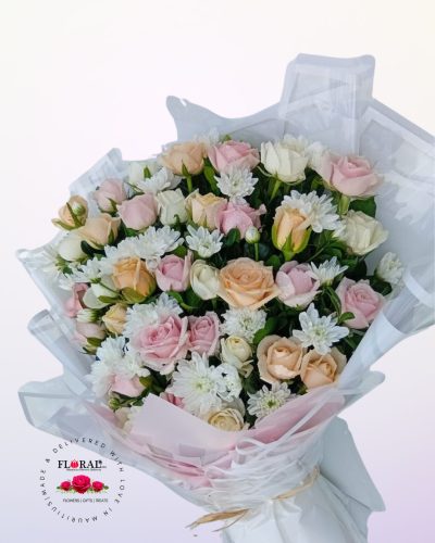 Soft Embrace - Sympathy or Get Well Soon Bouquet