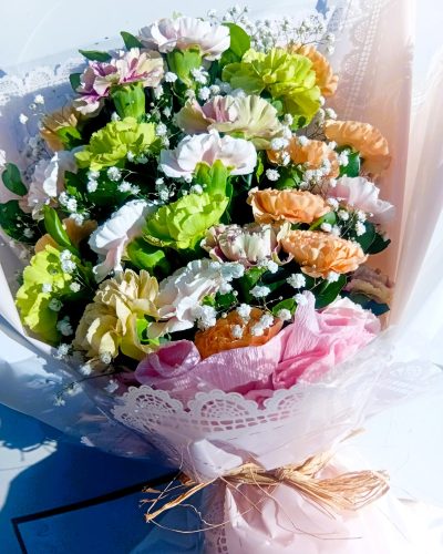 Pastel Carnations Daydream Bouquet